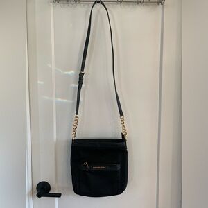 Michael Kors Black Crossbody Nylon Bag
